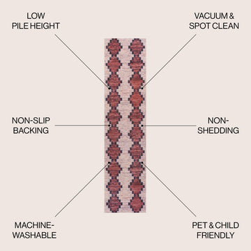 Timantii Modern Trellis Kilim Area Rug